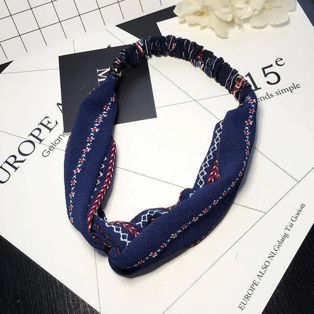 31 styles, Bohemian Style Elastic Stretch Headbands