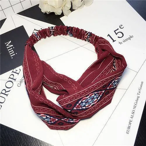 31 styles, Bohemian Style Elastic Stretch Headbands