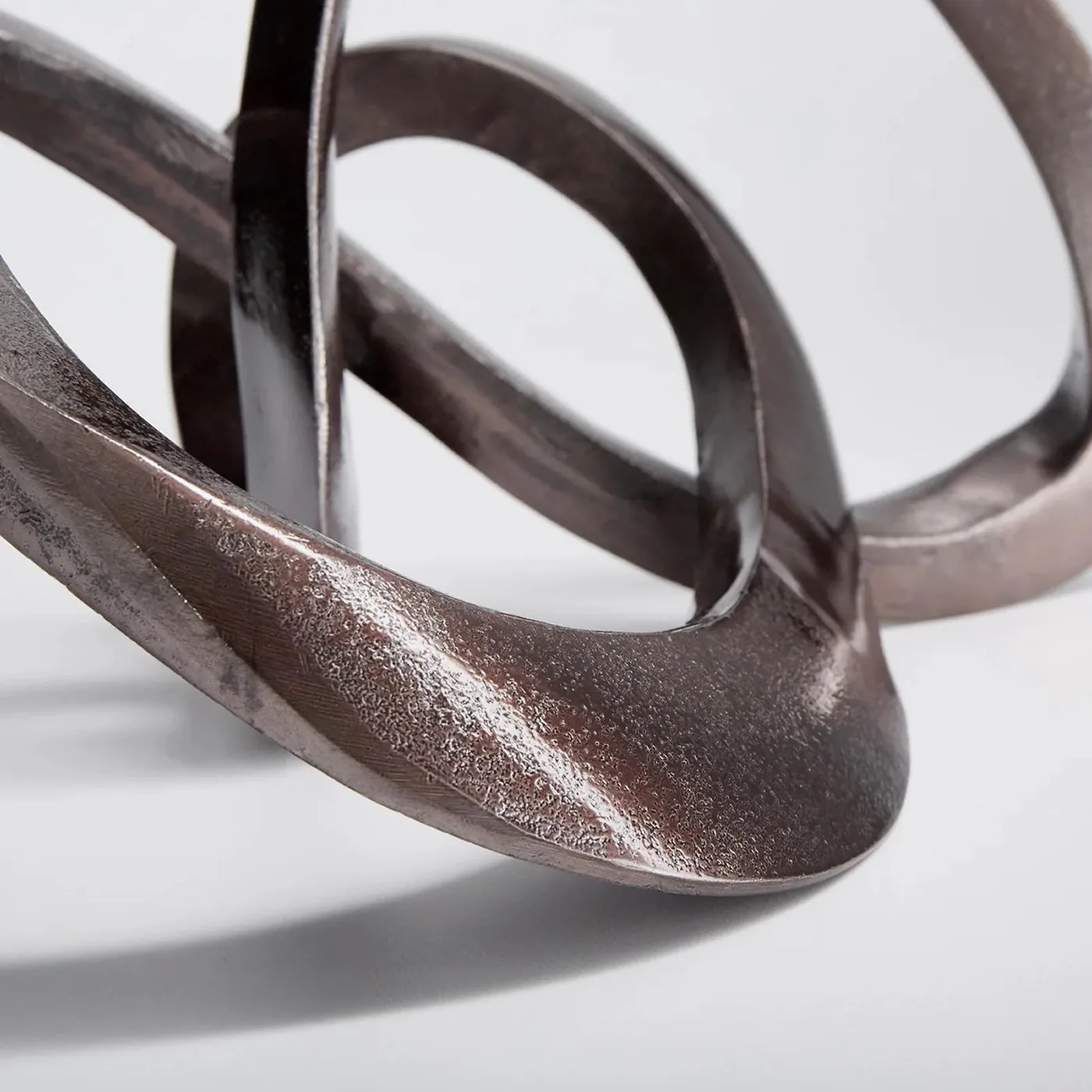 Abstract Loop Knot Sculpture