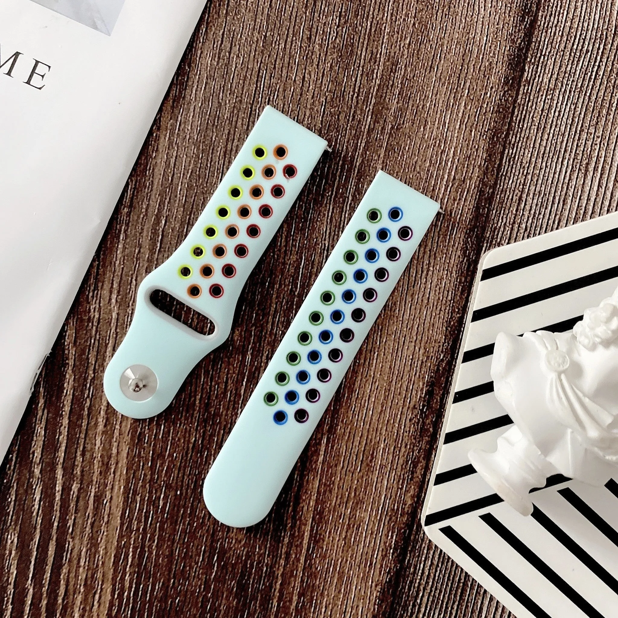 Amazfit GTR 3 (Pro) Sport Strap (Light Blue Colourful)