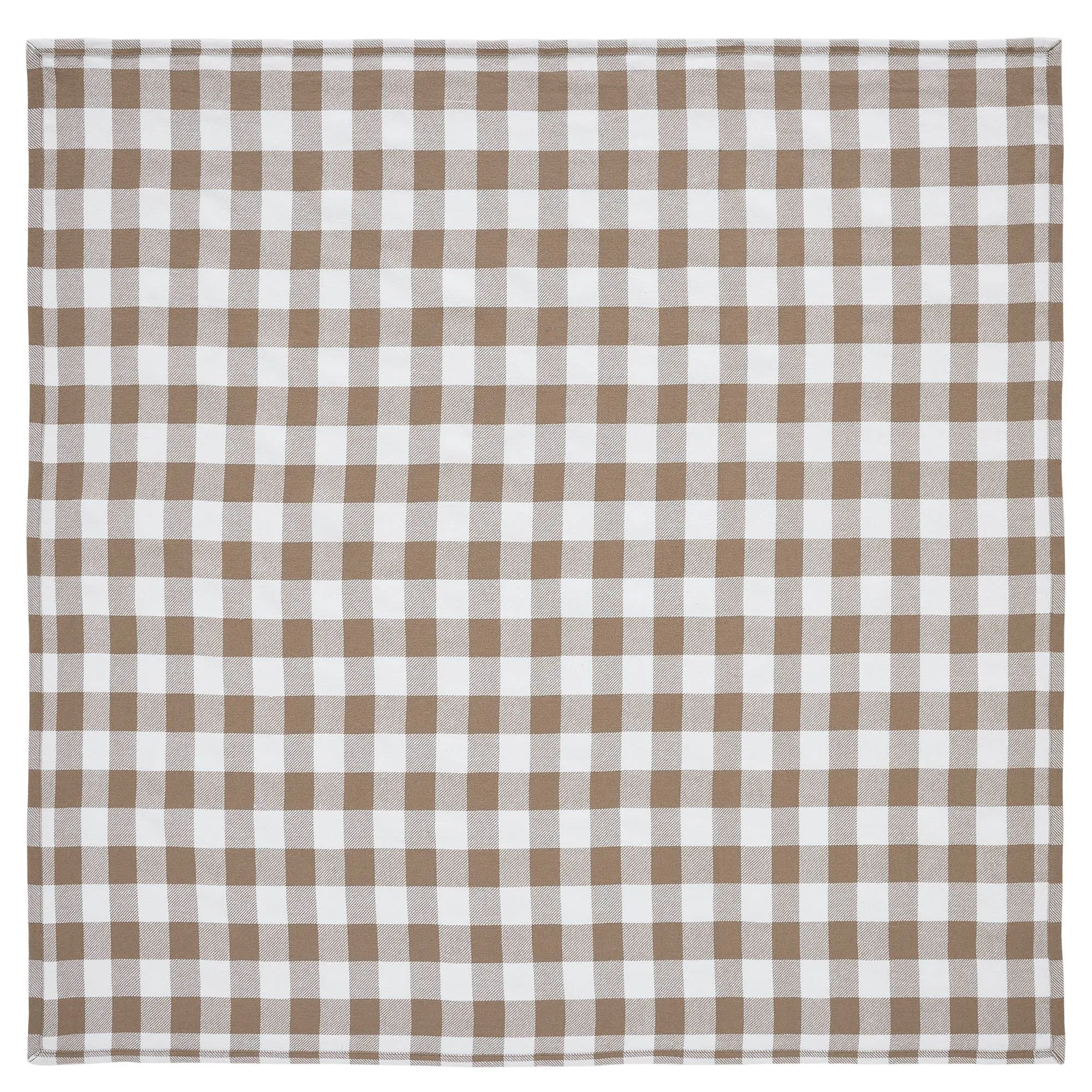 Annie Buffalo Check Portabella Table Topper 40x40