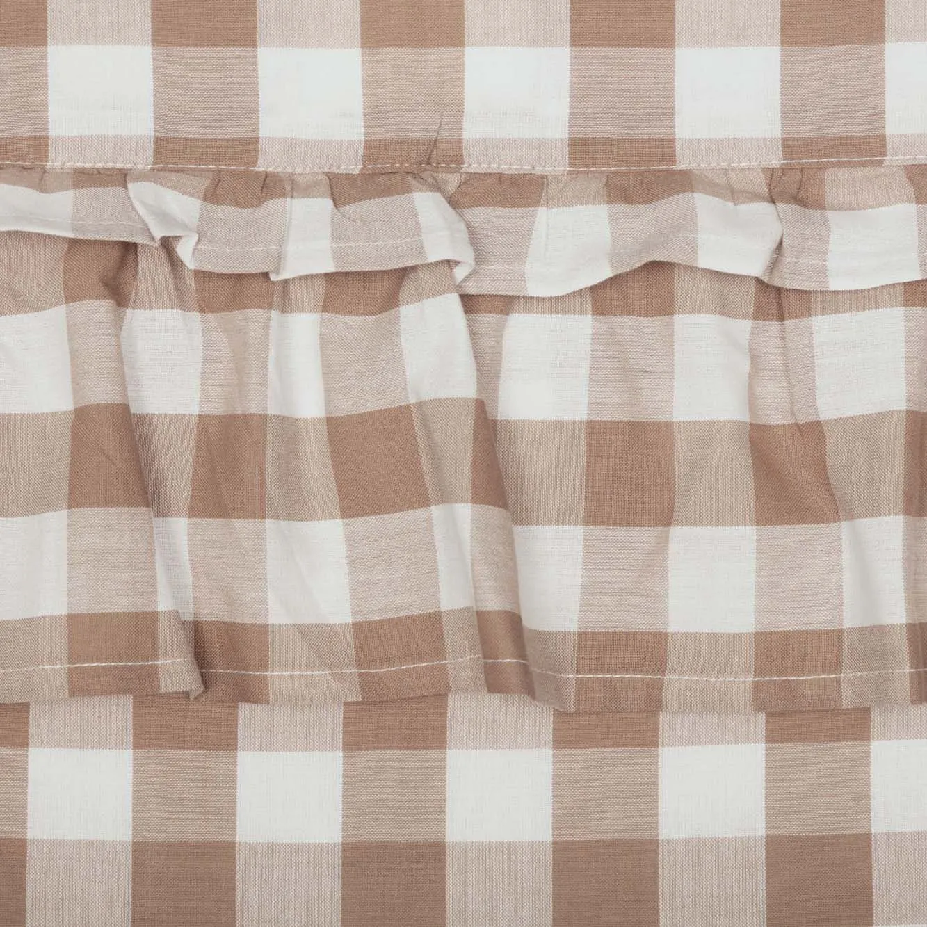 Annie Buffalo Check Ruffled Panel Set of 2