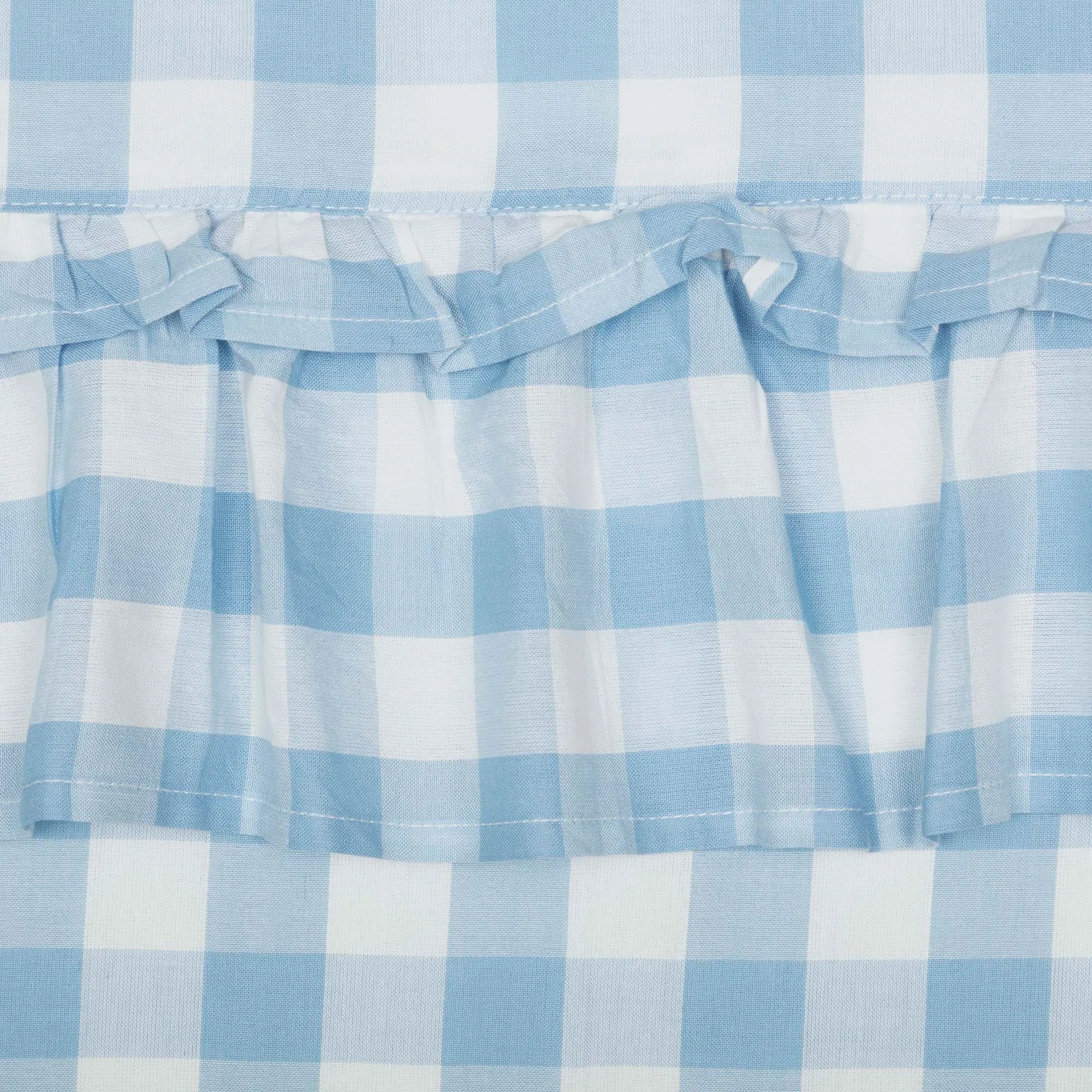 Annie Buffalo Check Ruffled Panel Set of 2