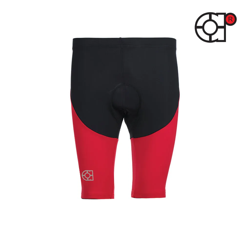 ARORA SPANDEX CYCLING SHORTS 1/2 (RED)