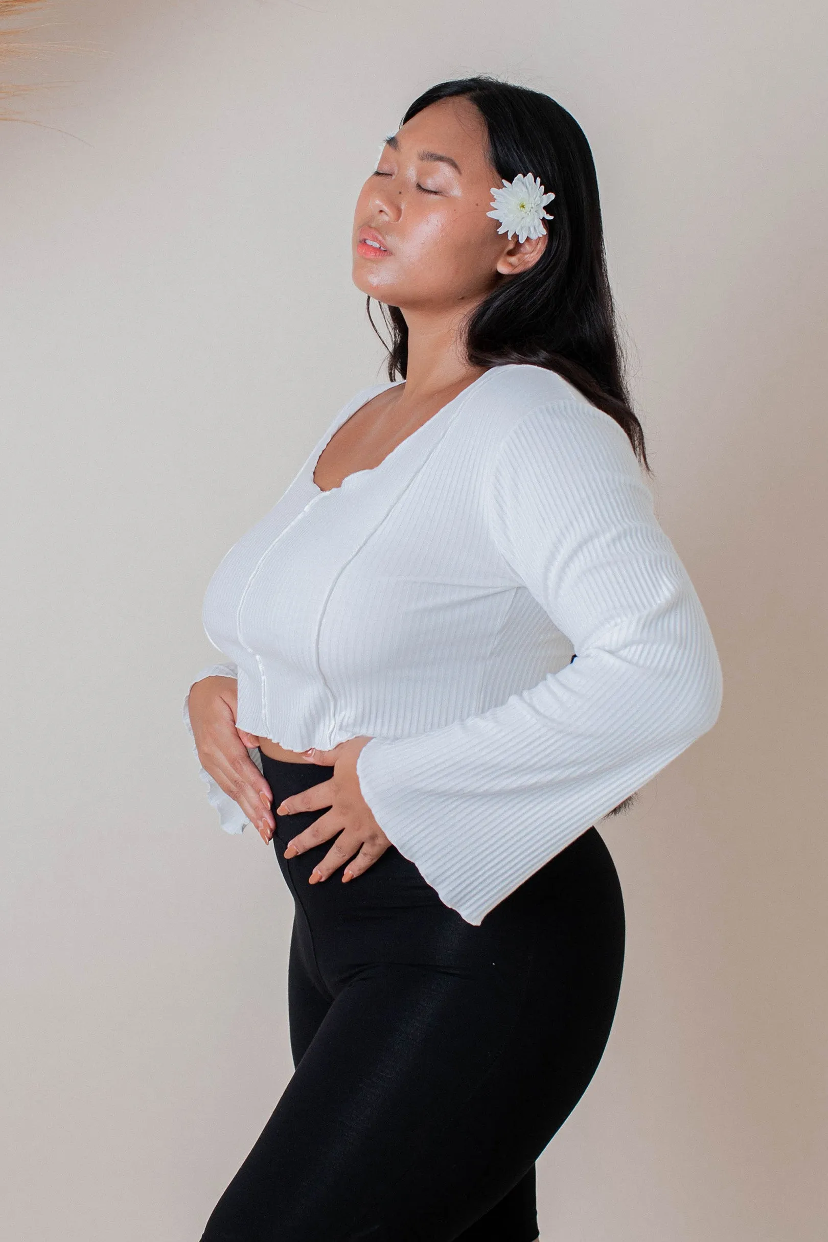 Asana Longsleeve Off White