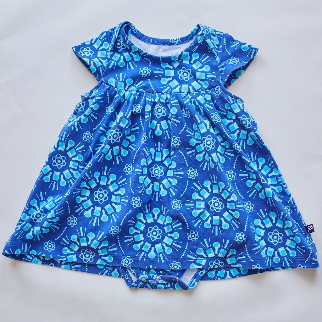 “Atomic Flurry” Infant Dress