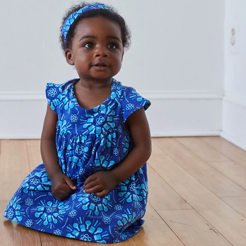 “Atomic Flurry” Infant Dress