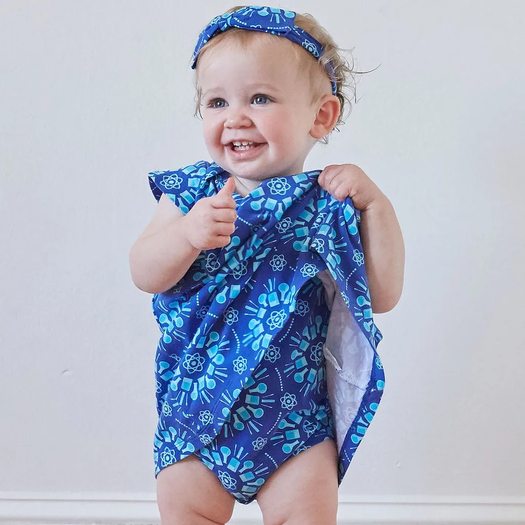 “Atomic Flurry” Infant Dress