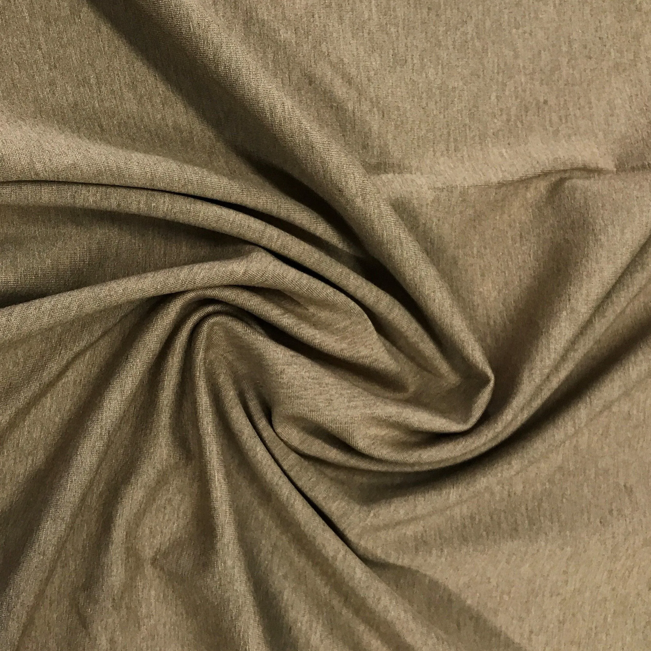 Caldwell Heather Rayon/Spandex Jersey Fabric
