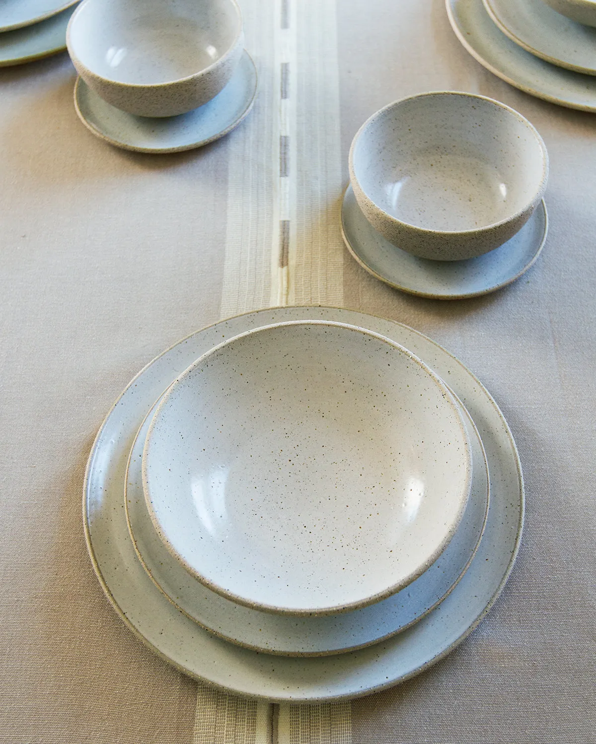 Cotto Stone Handmade Dessert Plates