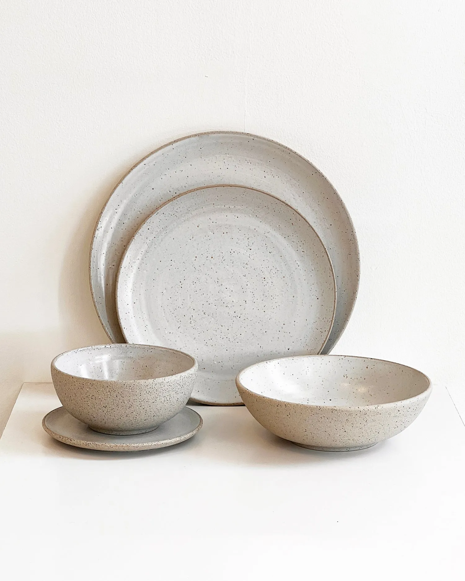 Cotto Stone Handmade Dessert Plates