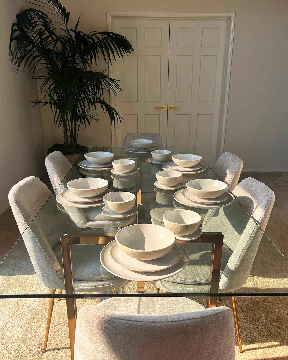 Cotto Stone Handmade Dessert Plates