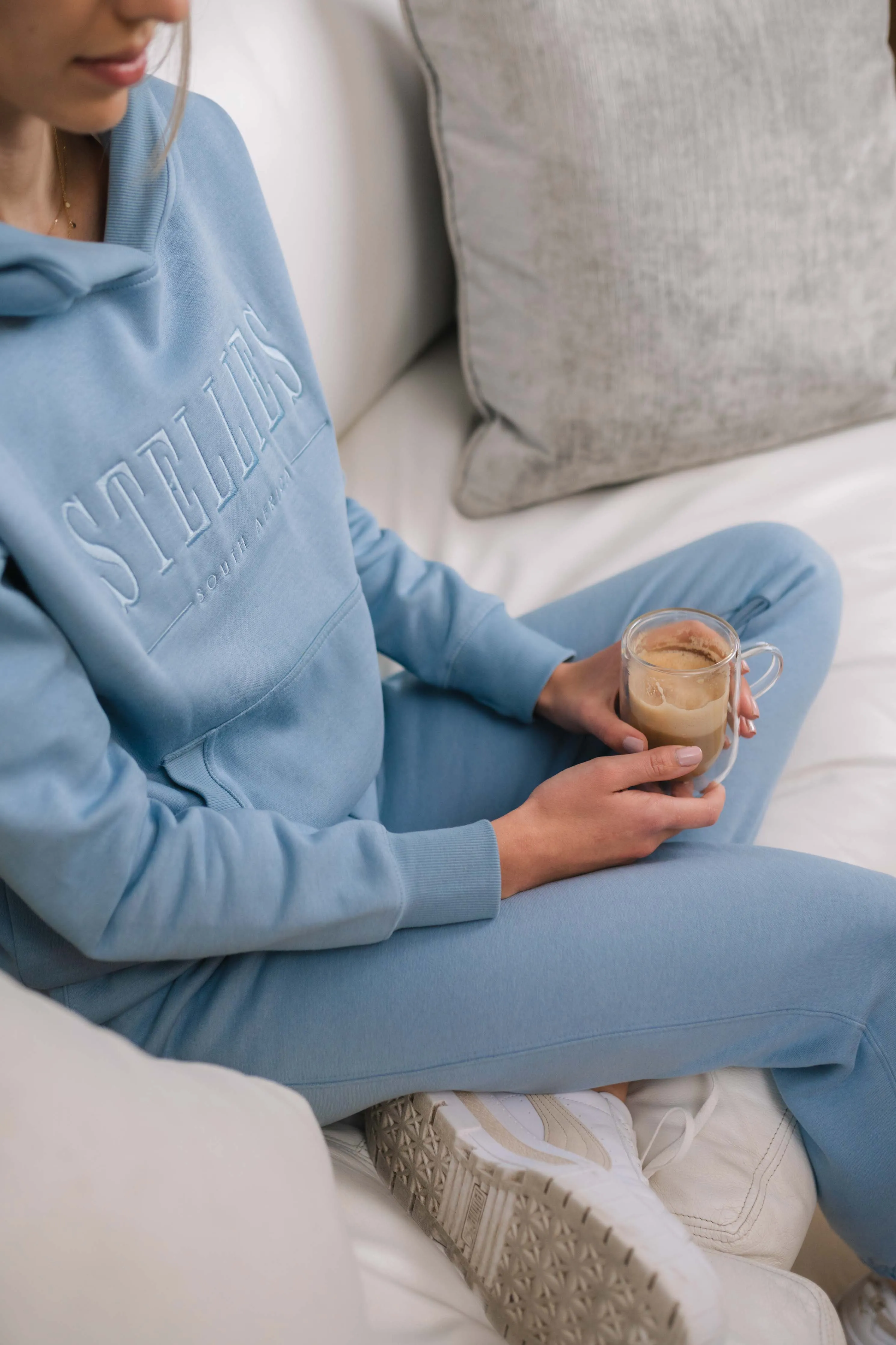 Daydreamer Fleece Hoodie in Periwinkle