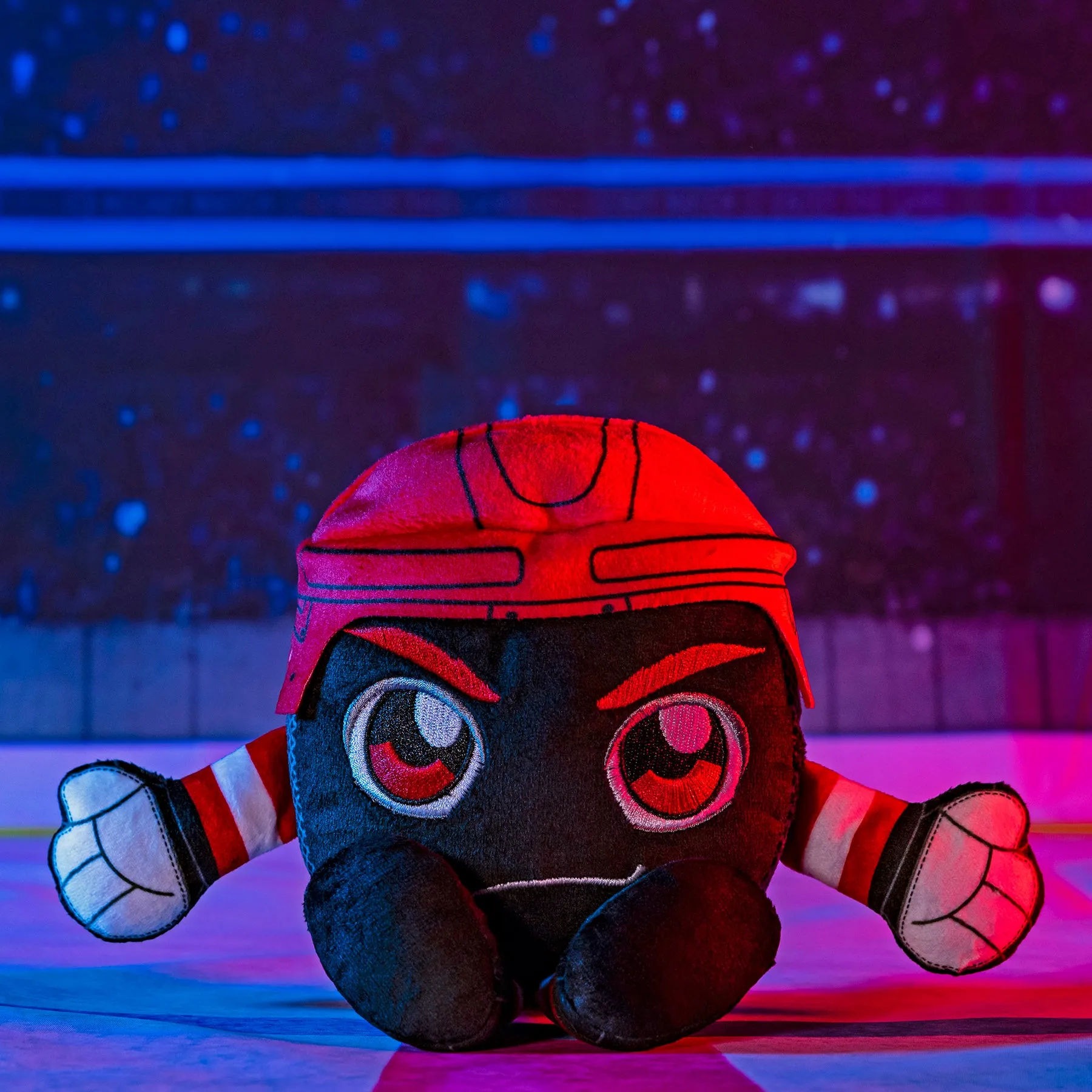 Detroit Red Wings 8" Kuricha Hockey Puck Plush