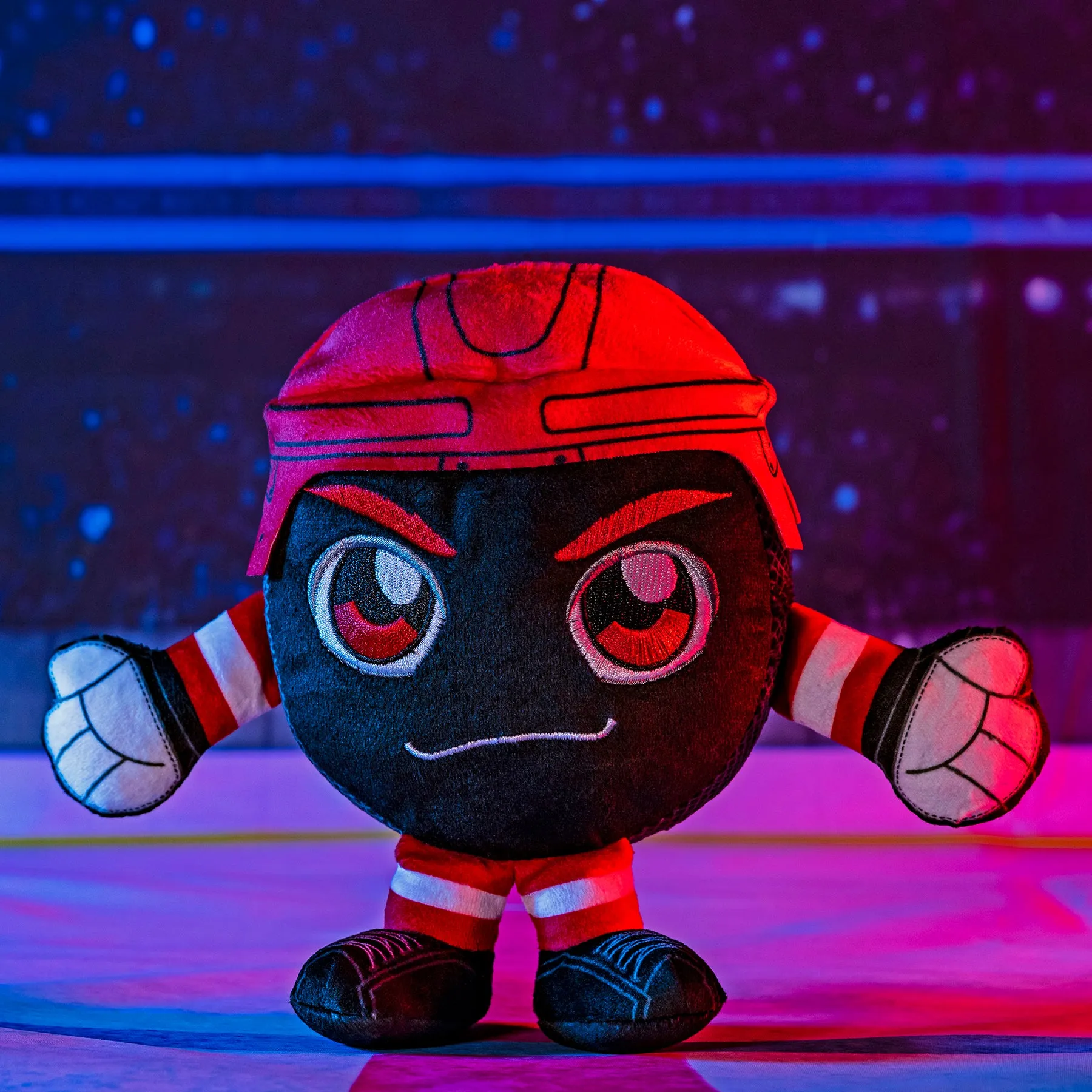 Detroit Red Wings 8" Kuricha Hockey Puck Plush