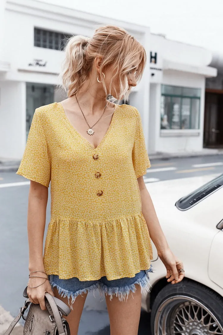 Floral Printed Shirt