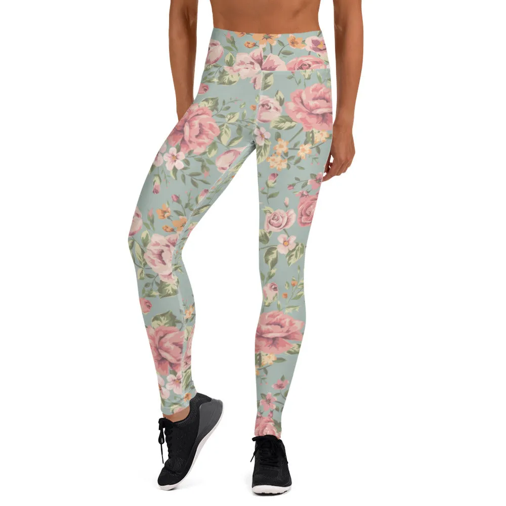 Floral Yoga Leggings