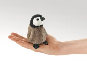 Folkmanis® Finger Puppet: Mini Baby Emperor Penguin