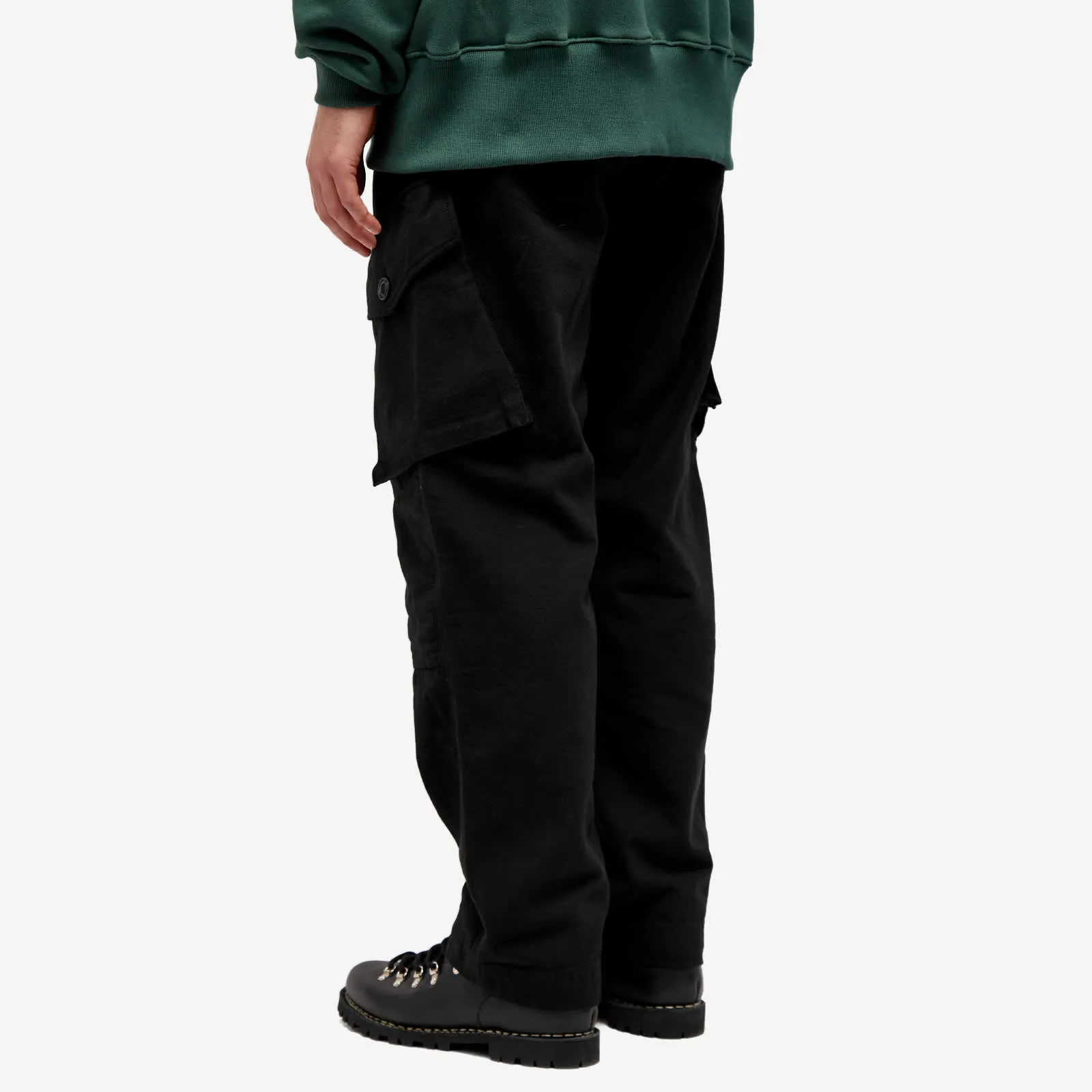 Frizmworks Backsatin Royal Navy Combat Pants, black