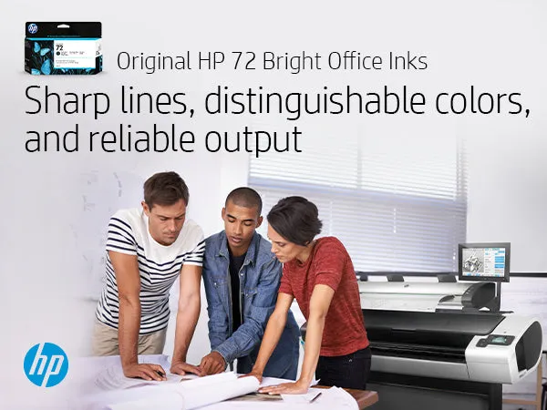 Hp 72 - C9403a - 1 X Matte Black - Ink Cartridge - For Designjet T1100, T1120, T1200, T1300, T2300, T610, T620, T770, T7