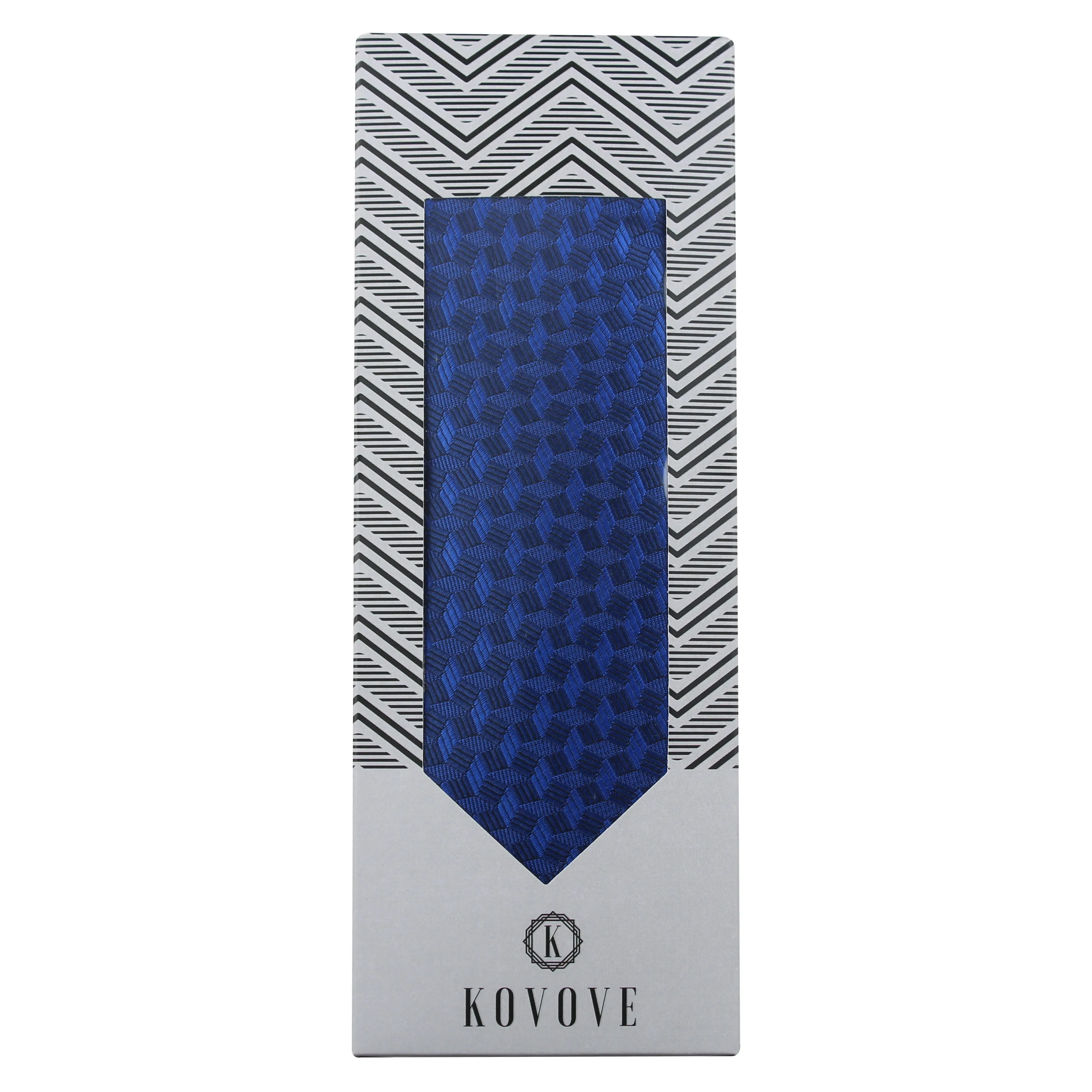 Kovove The Abstractzoid Blue Necktie For Men