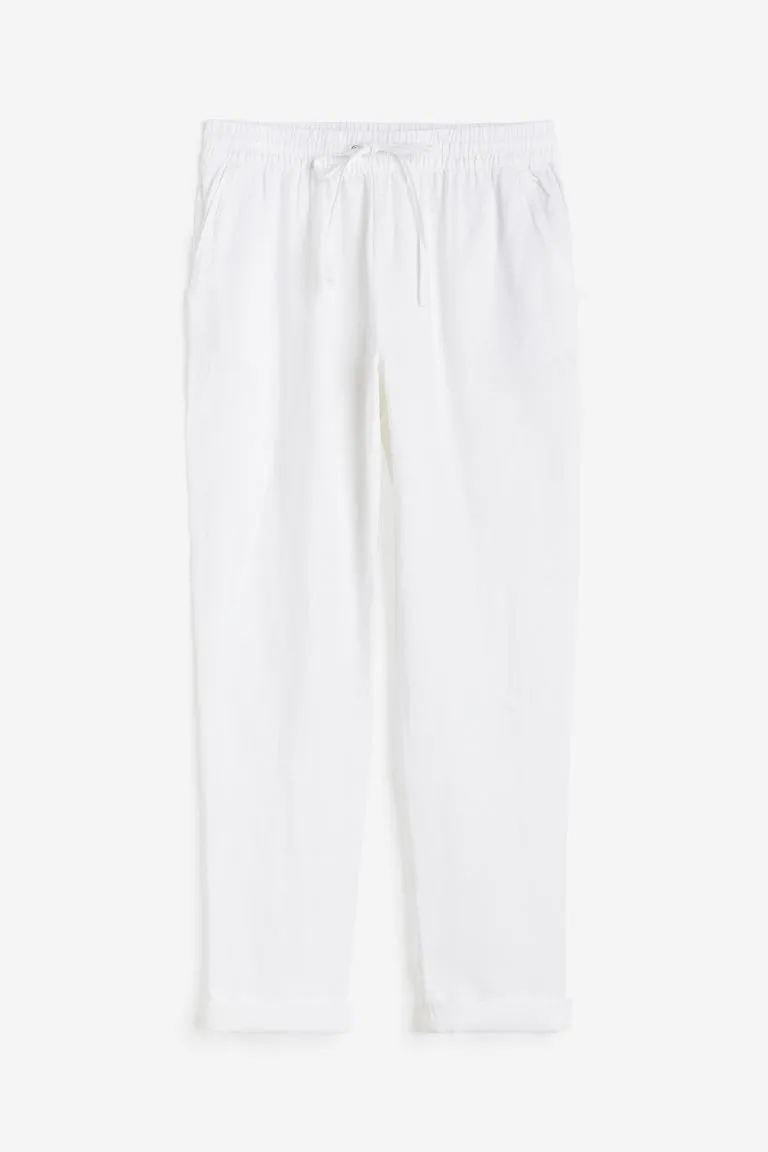 Linen joggers H&M