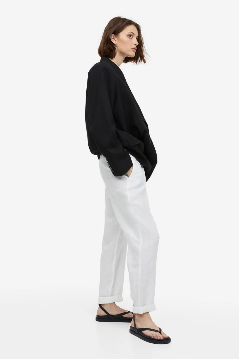 Linen joggers H&M
