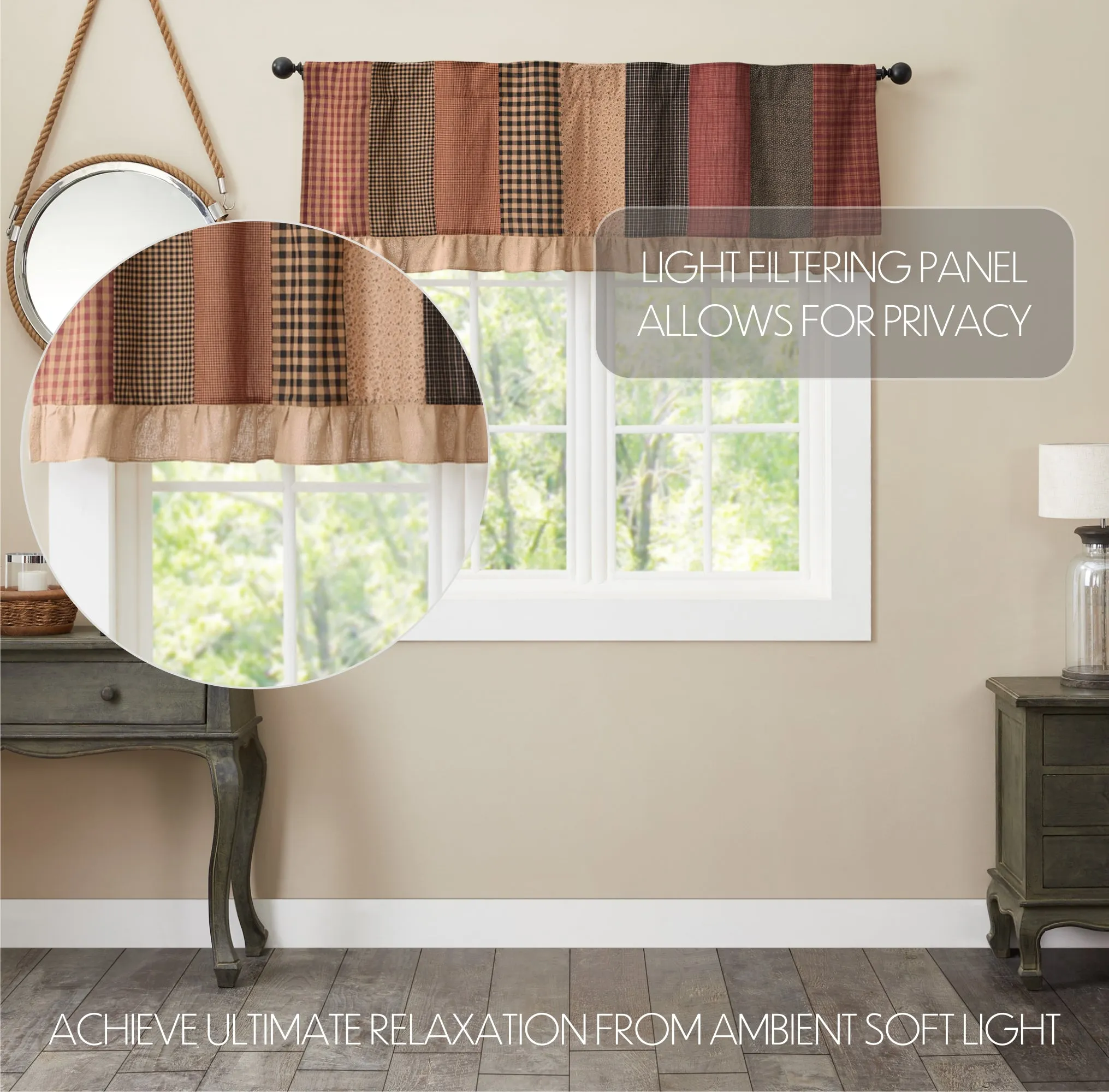 Maisie Patchwork Valance