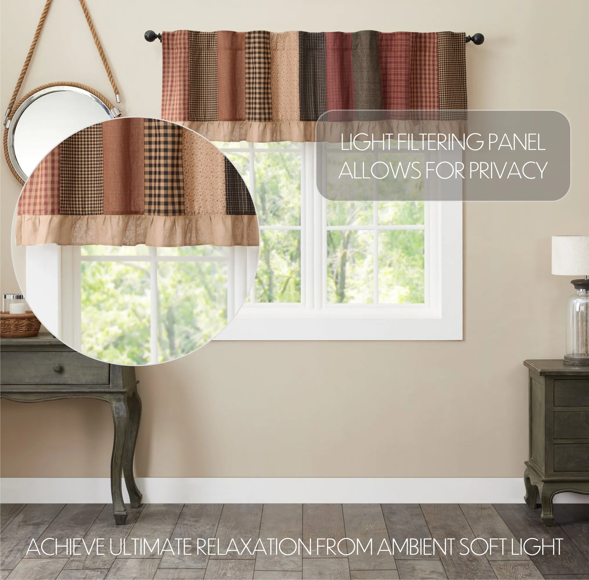Maisie Patchwork Valance