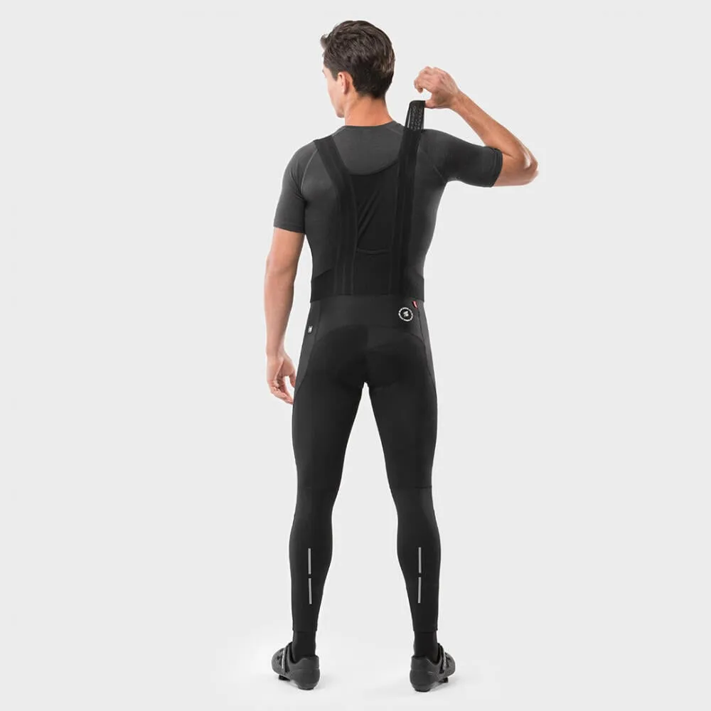 Men's long cycling pants BX Bolzano SIROKO, black