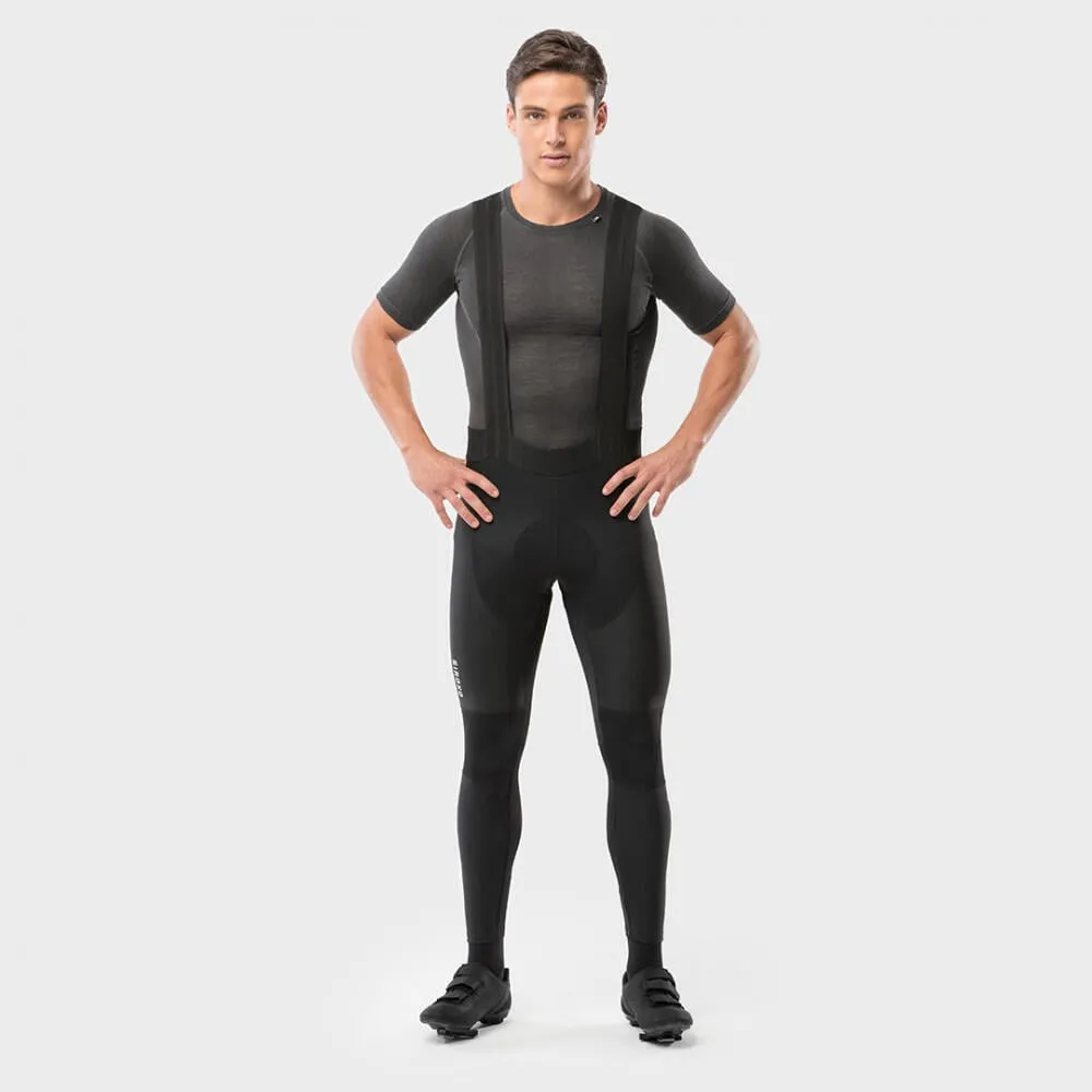 Men's long cycling pants BX Bolzano SIROKO, black