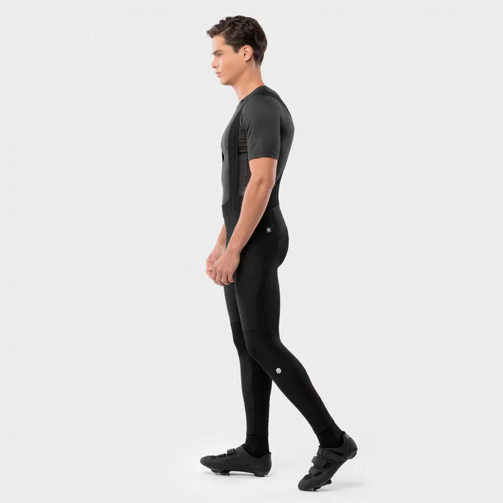 Men's long cycling pants BX Bolzano SIROKO, black