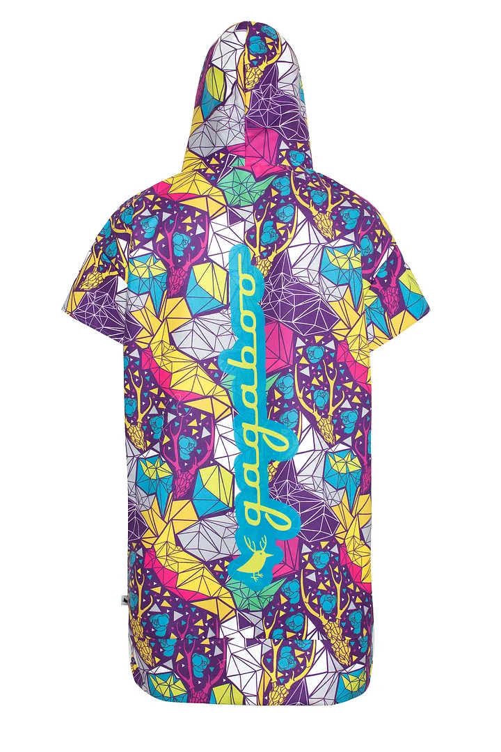 Psycho Deer women's quick-dry surfing poncho / change robe