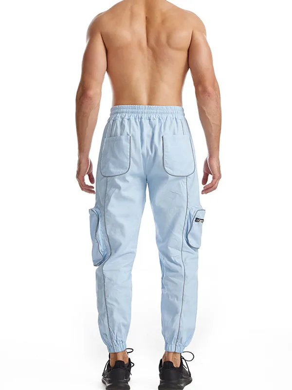 Reflective Clip Sports and Leisure Jogger Pants