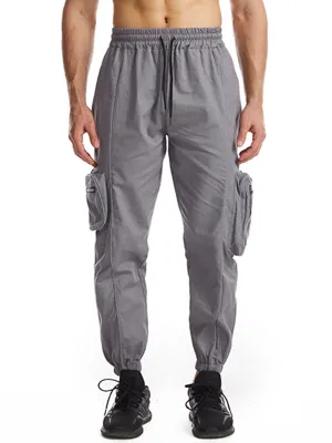 Reflective Clip Sports and Leisure Jogger Pants