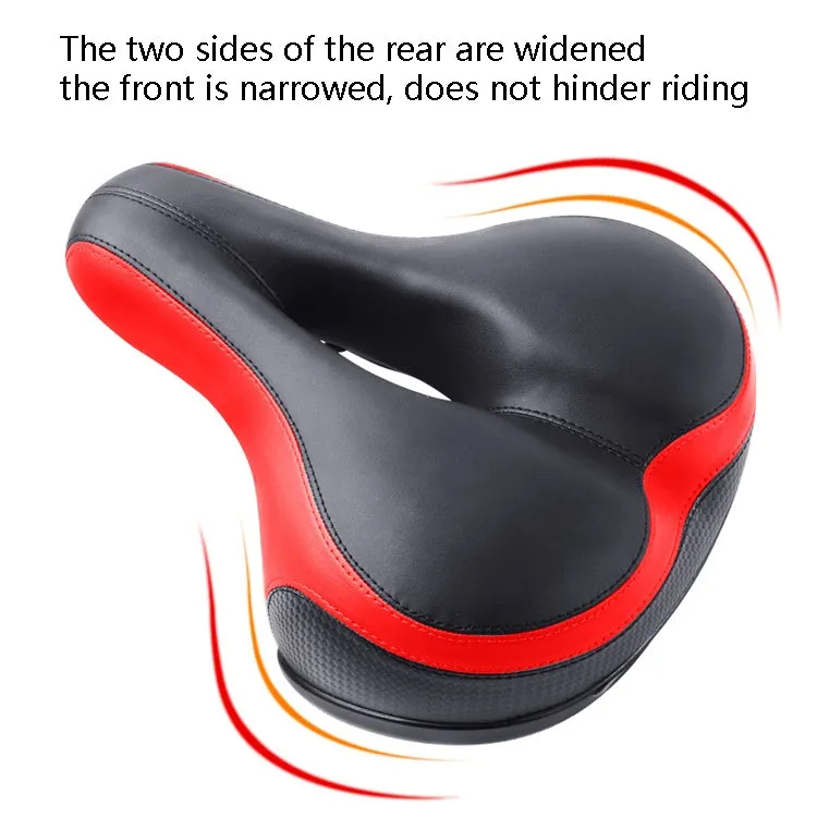 Reflective Seat Bicycle Seat Bicycle Saddle Seat(Black Green)