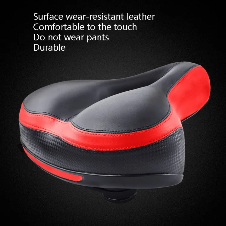Reflective Seat Bicycle Seat Bicycle Saddle Seat(Black Green)