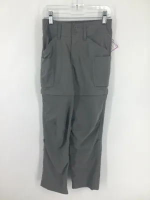 REI Child Size 8 Gray Solid Pants - boys