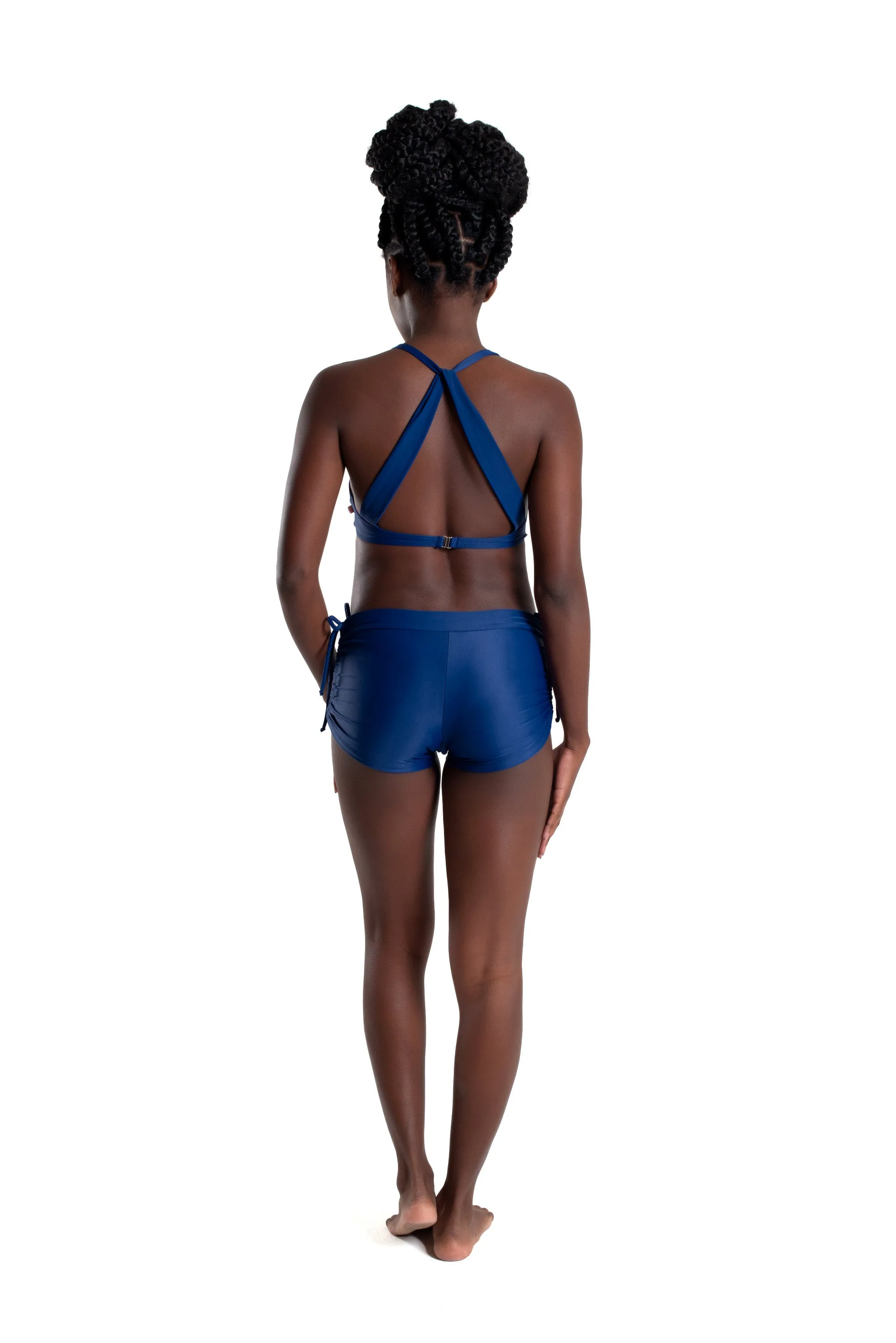 Side String Shorts, Navy Blue, Ultra Cool Form Light