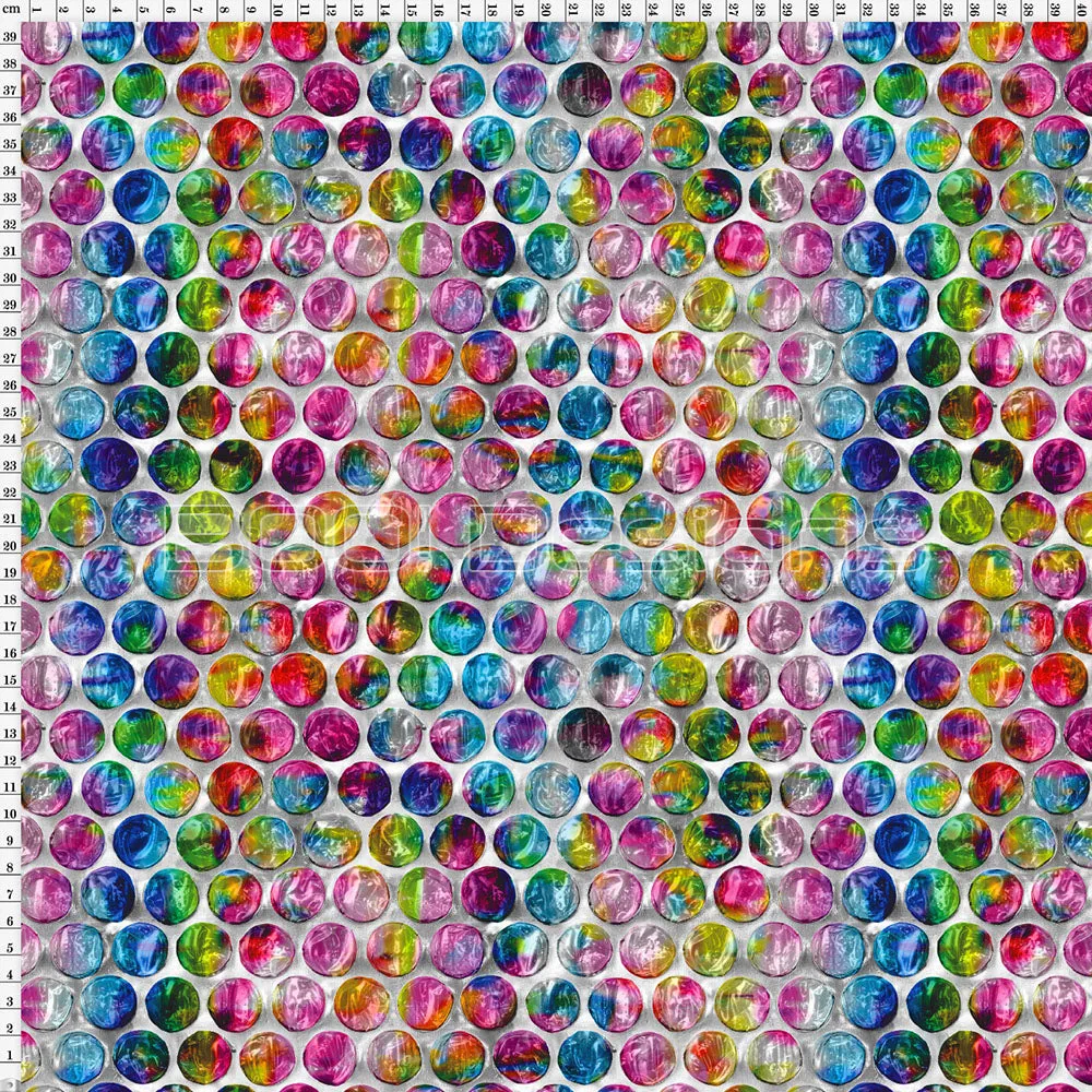 Spandex Bubble Wrap Bright