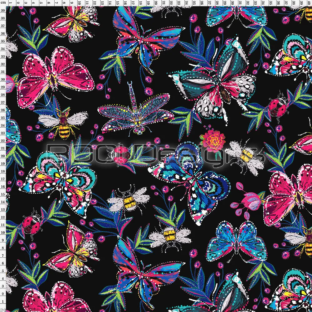 Spandex Butterflies and Bees