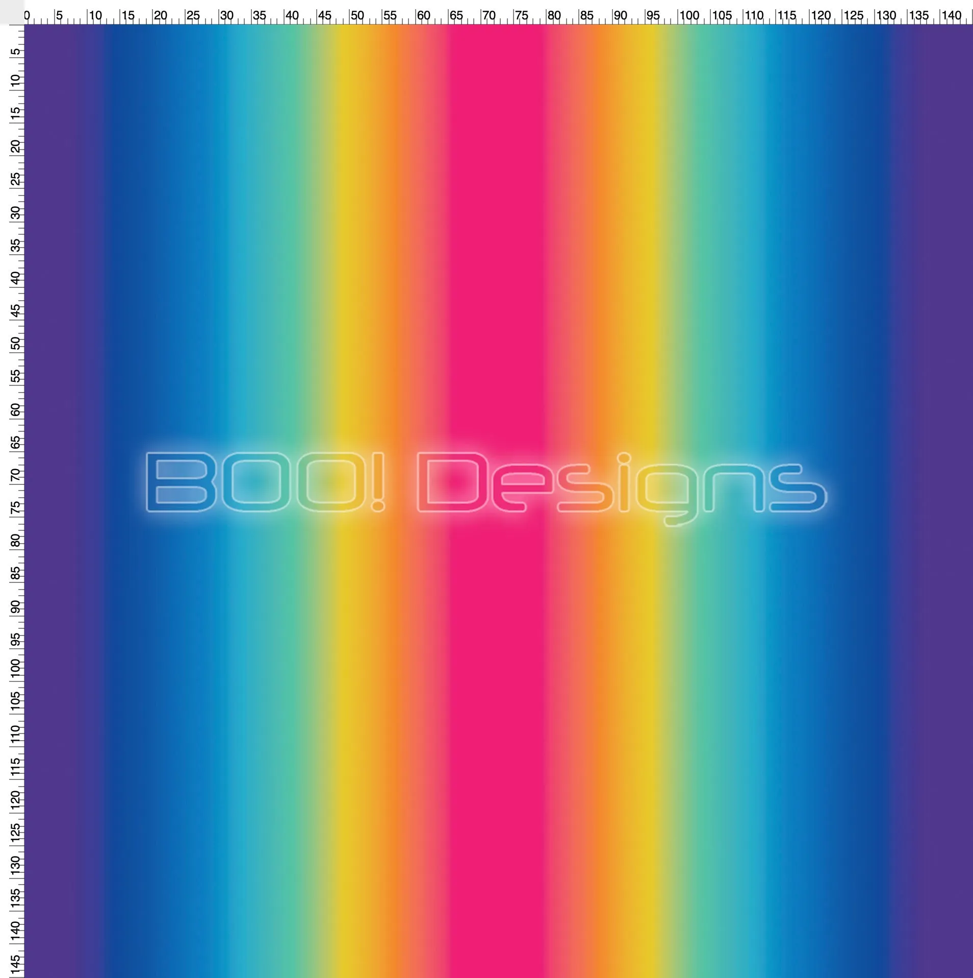 Spandex Ombre Rainbow