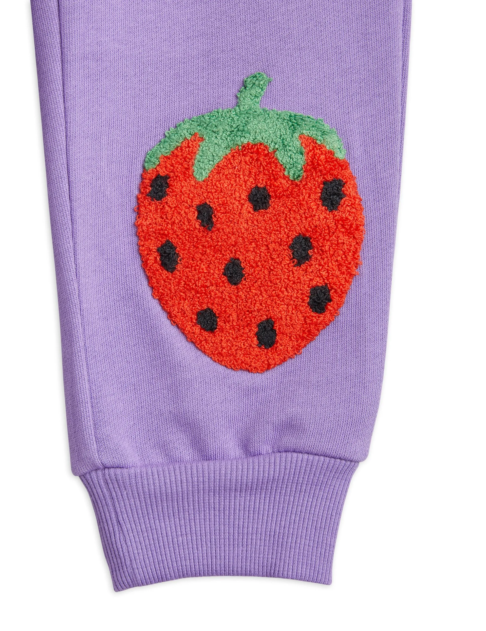 STRAWBERRIES EMBROIDERED SWEATPANTS