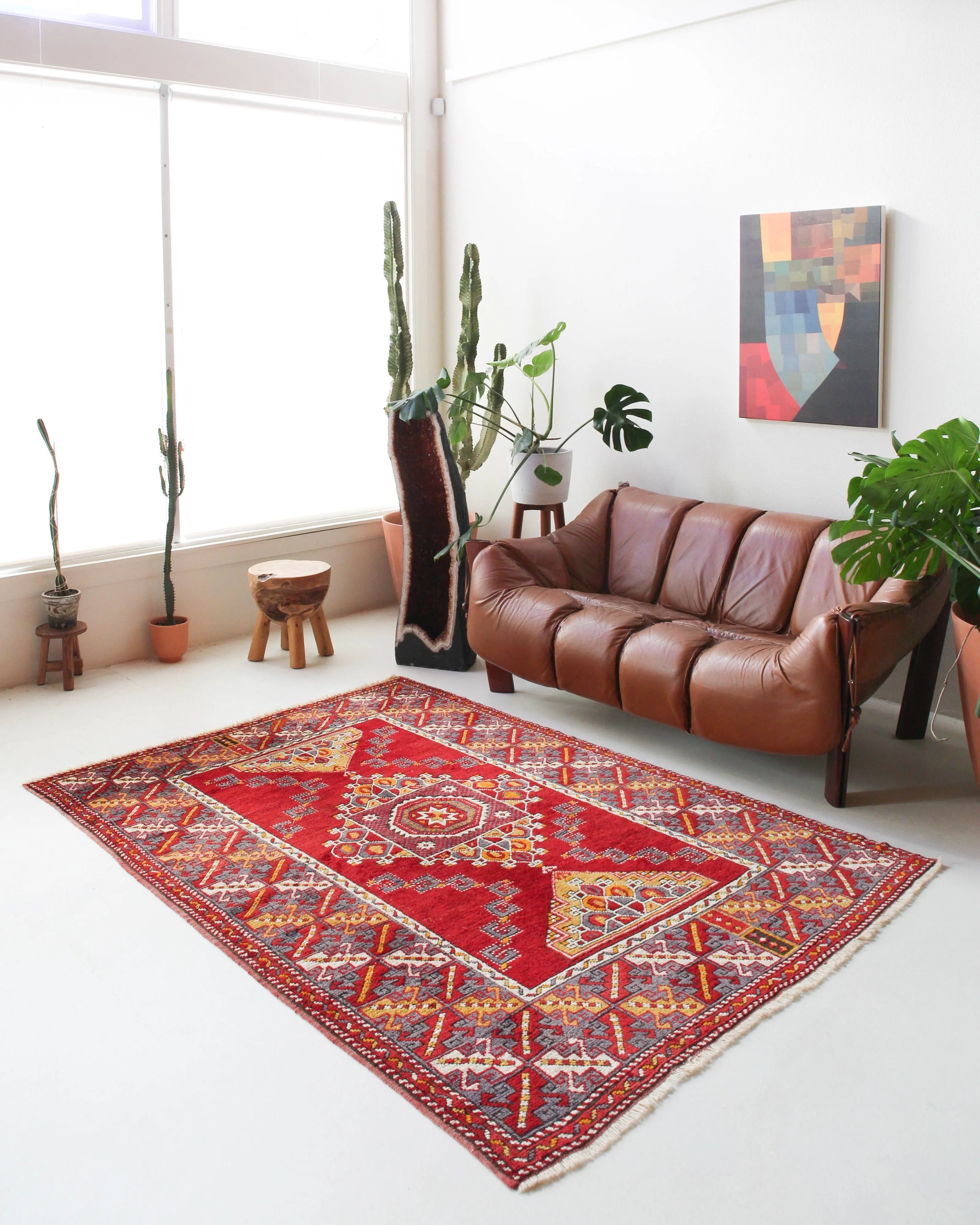 Vintage Canakkale Rug 5'4"x7'8"