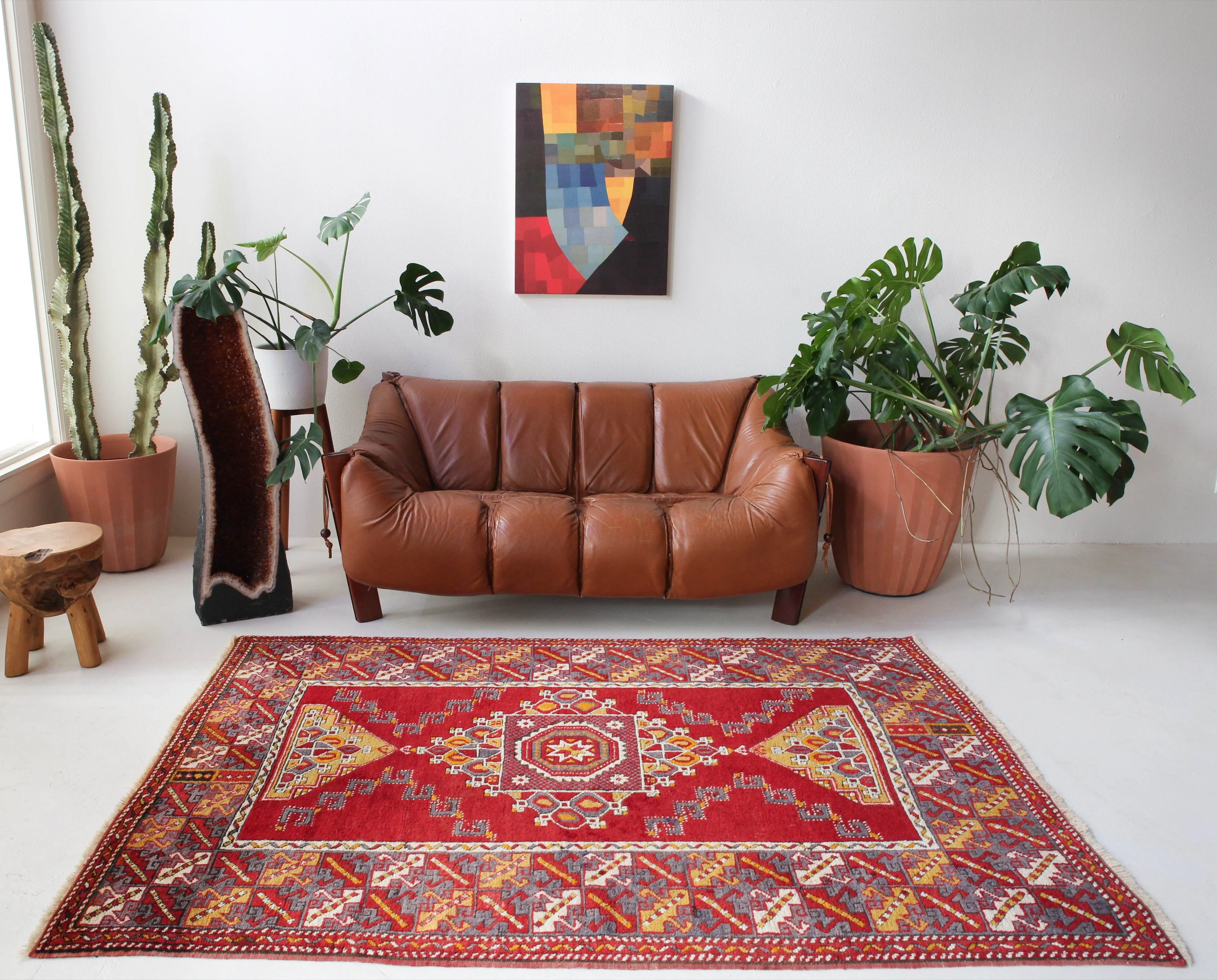 Vintage Canakkale Rug 5'4"x7'8"