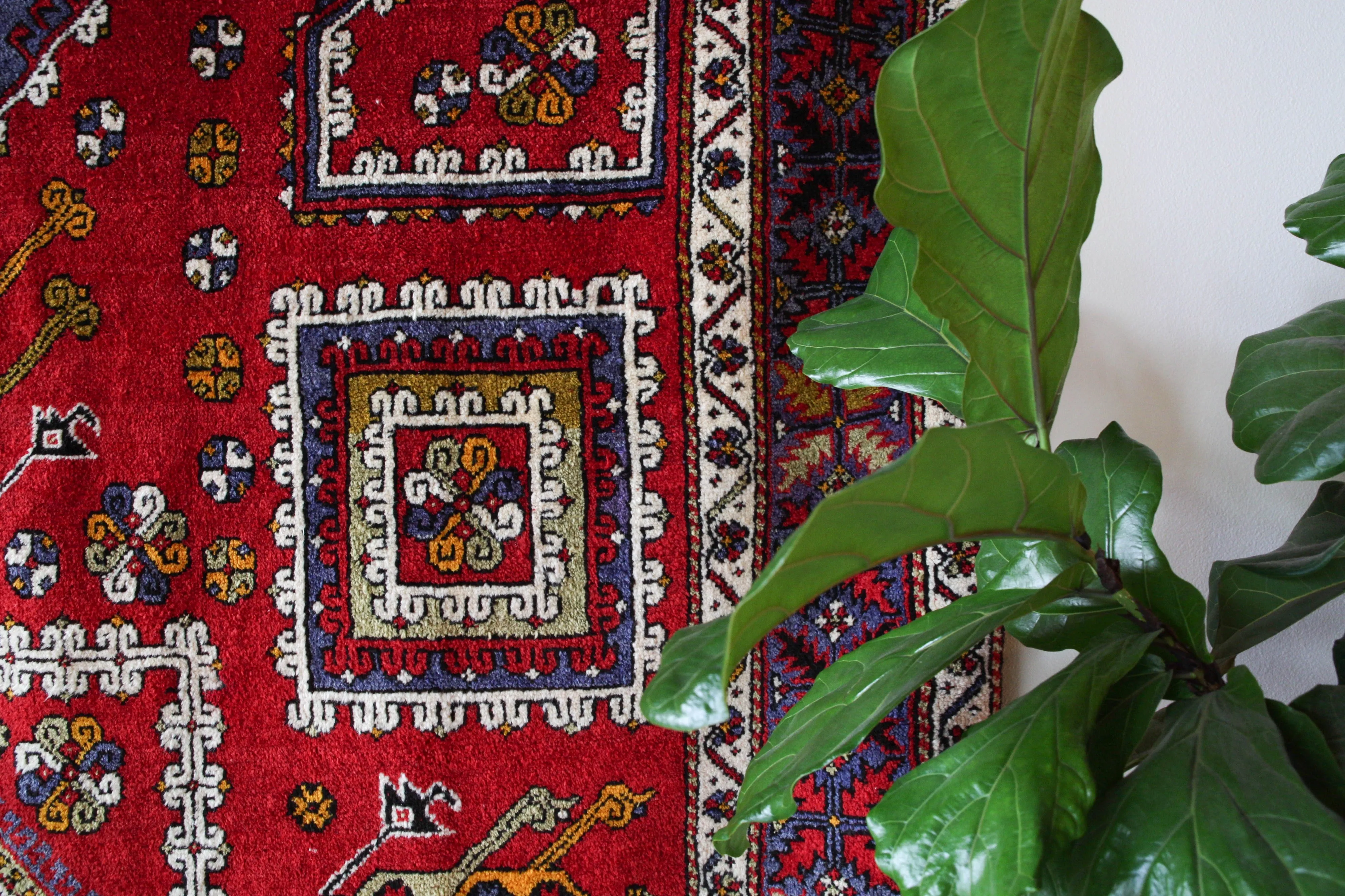 Vintage Canakkale Rug 7'10"x12'