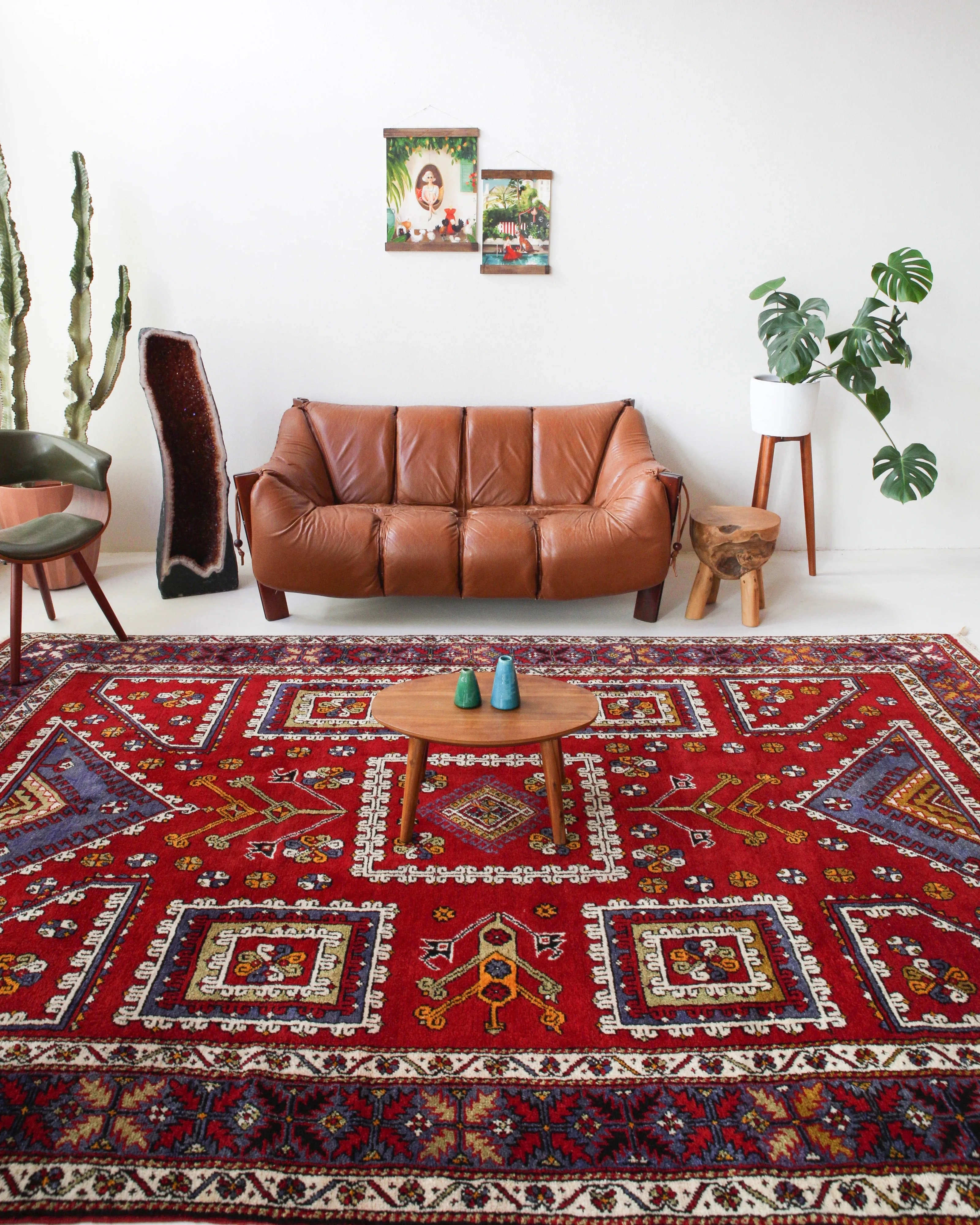 Vintage Canakkale Rug 7'10"x12'