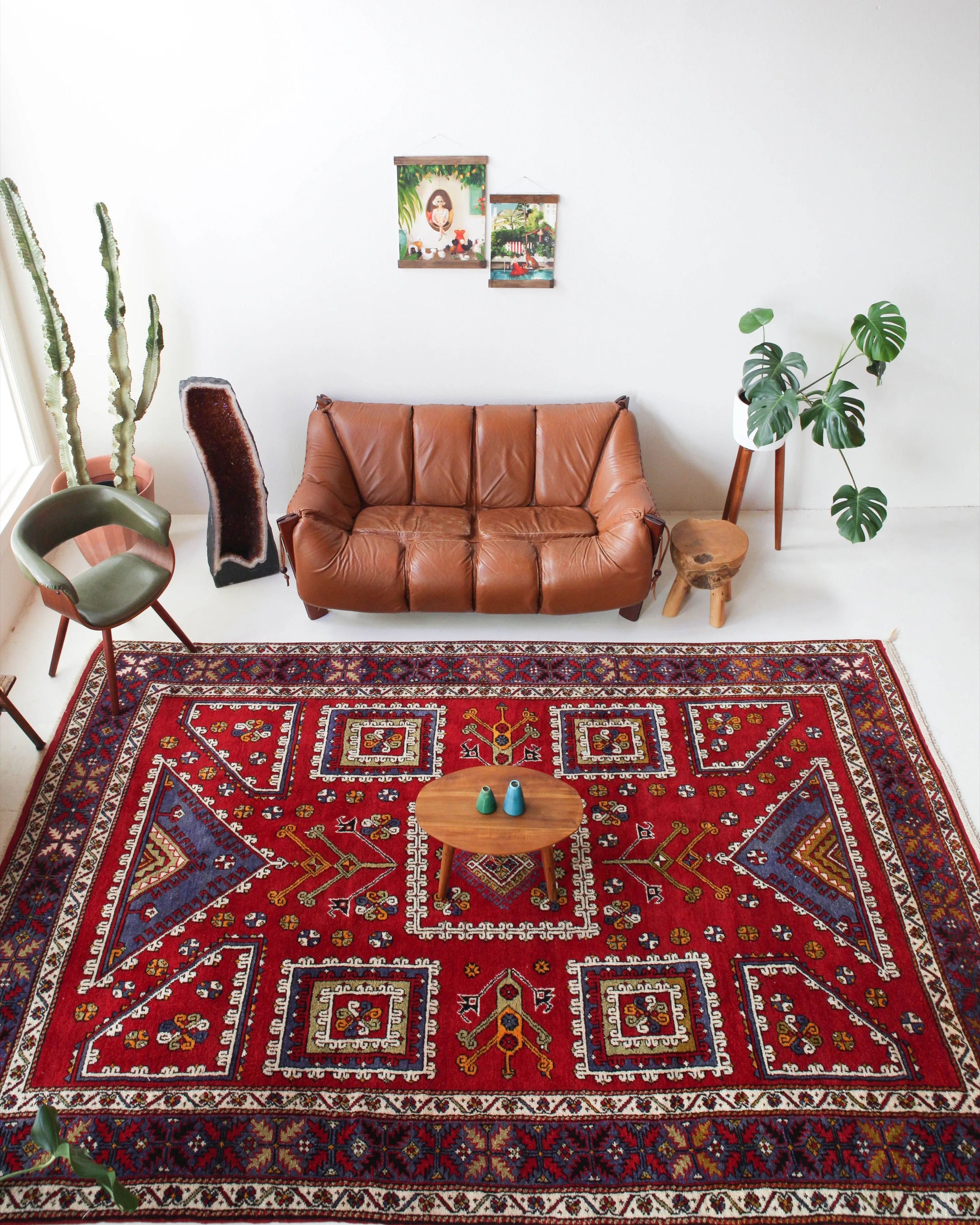 Vintage Canakkale Rug 7'10"x12'