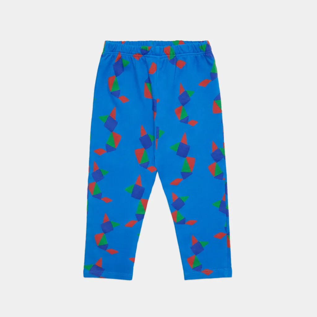 WEEKEND HOUSE KIDS TANGRAM BLUE BABY PANTS