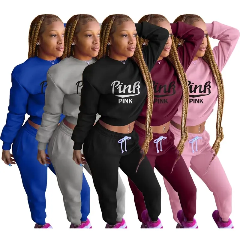 Wholesale printed sports casual pants 2pcs set（CL9503）